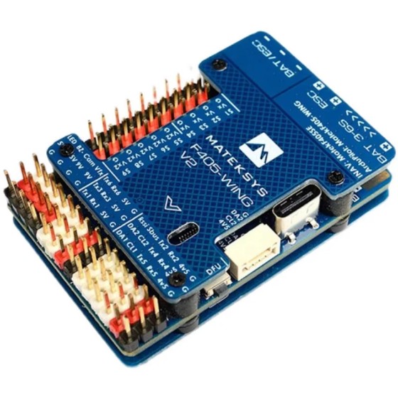 Matek Mateksys F405-WING-V2 Baro OSD Blackbox ArduPilot INAV RC Fixed Wing Drone Accessories for Airplane Model